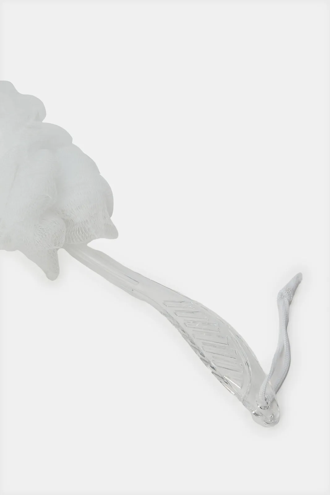 White Bath Brush