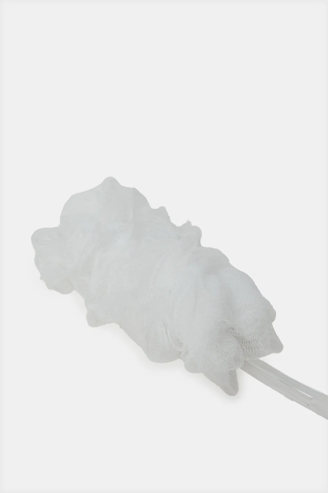 White Bath Brush